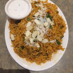 The Spice Hut - Vegetable biryani