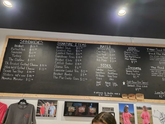 Menu photo 1 Nickel BBQ Floresville, TX