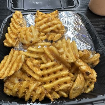 Hell’s Chicken - Waffle fries - Chicken Shop Near Me - Los Angeles, California Hell’s Chicken - Waffle fries - Chicken Shop Near Me - Los Angeles, California