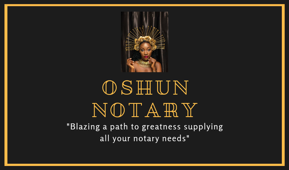 OSHUN NOTARY Request a Quote San Antonio, Texas Notaries Phone