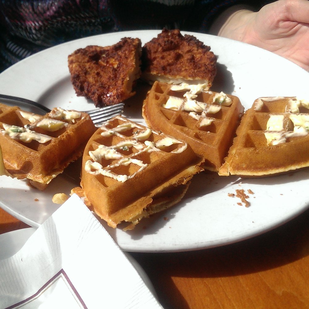 Open City - Chicken & waffles were, OK. - American Near Me - Washington, DC, District of Columbia Open City - Chicken & waffles were, OK. - American Near Me - Washington, DC, District of Columbia