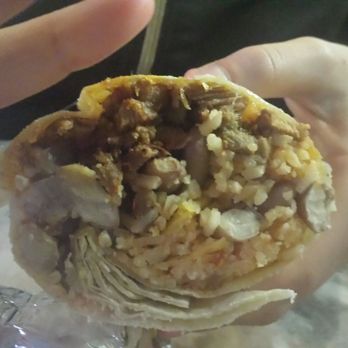 Fiesta Taco - The al pastor burrito was good.  We omitted the pico di  gallo. - Tacos Near Me - Pleasanton, California