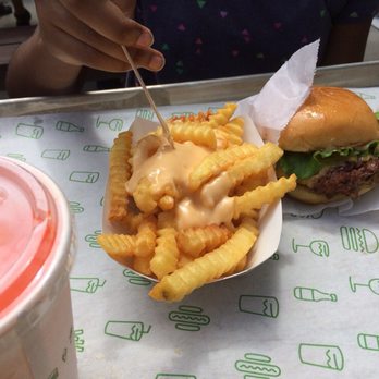 Shake Shack Birmingham - ShackBurger (Double) with Cheese Fries - Burgers Near Me - Birmingham, Alabama
