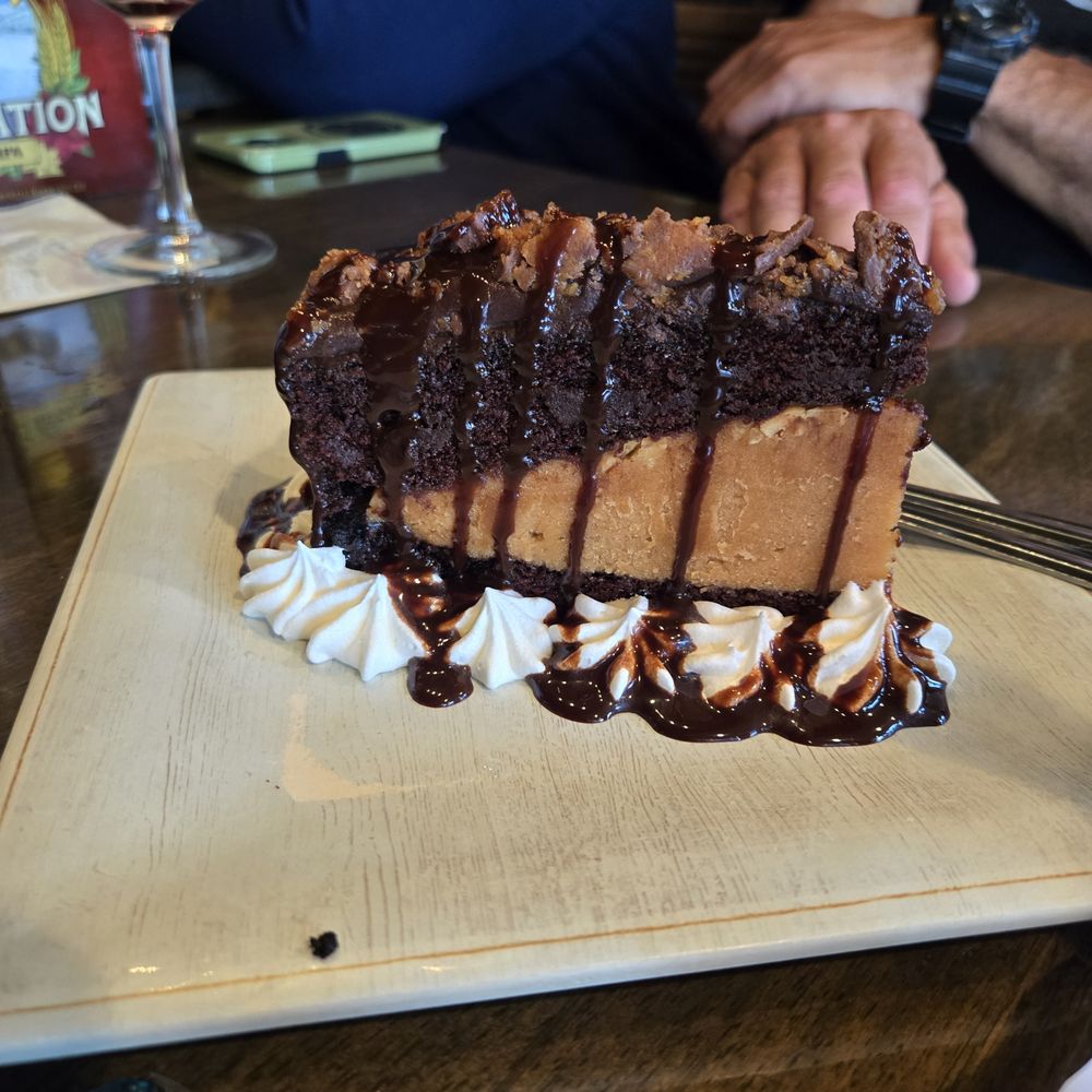 Bayview Pub - peanut butter brownie pie. You gotta share this - New American Near Me - Sitka, Alaska Bayview Pub - peanut butter brownie pie. You gotta share this - New American Near Me - Sitka, Alaska