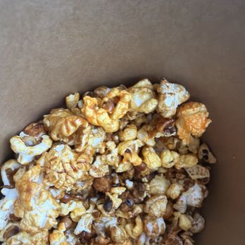 Chevron Gas Station - Cheese and caramel popcorn mixed - Gas Stations Near Me - Firebaugh, California
