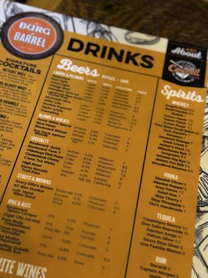 Menu photo 2 Burg and Barrel Overland Park, KS Menu photo 2 Burg and Barrel Overland Park, KS