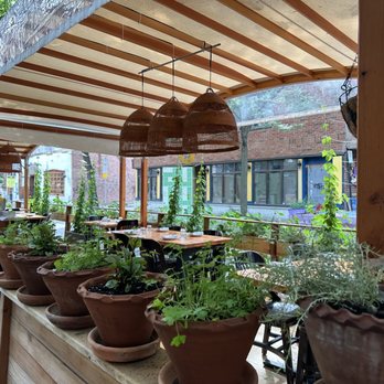 Au Pied de Cochon - Outdoor seating - Canadian (New) Near Me - Montreal, Quebec