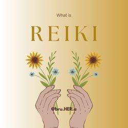 Bru Her A - Reiki is a Japanese energy healing practice that promotes relaxation, reduces stress, and enhances overall well-being.