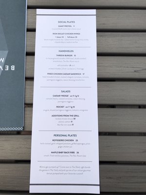 Menu photo 7 The Rec Room Toronto, ON Menu photo 7 The Rec Room Toronto, ON