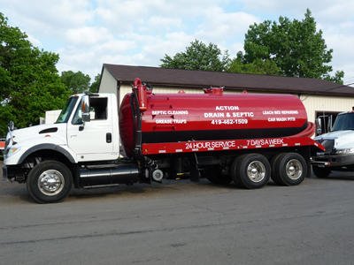 Slide of Action Drain & Septic