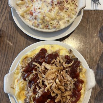 Homeroom - Garlicky Bacon Mac n Cheese BBQ Pulled Pork Mac n Cheese - New American Near Me - Oakland, California Homeroom - Garlicky Bacon Mac n Cheese BBQ Pulled Pork Mac n Cheese - New American Near Me - Oakland, California