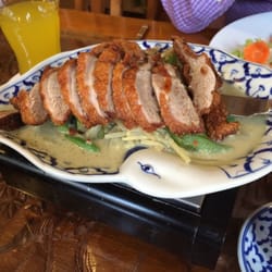 Phuket - Duck in green curry sauce