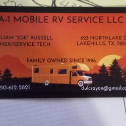 A1 Mobile RV Service - We have added wheel bearing service oil change battery service. Veteran and all first responders 10% service call