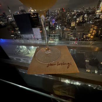 Dear Irving on Hudson Rooftop Bar - Simple, elegant branding with a view. - Cocktail Bars Near Me - New York, New York Dear Irving on Hudson Rooftop Bar - Simple, elegant branding with a view. - Cocktail Bars Near Me - New York, New York