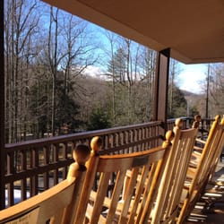 Christmount Christian Assembly - Rocking chair lounge.