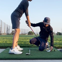 Medallist Golf Academy - Working on lie angle adjustments at address.