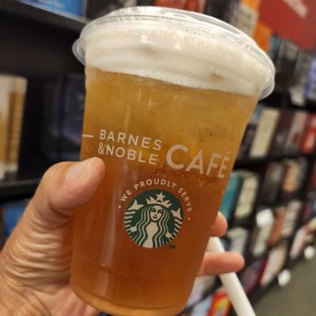Barnes & Noble - Iced green tea- it's not Japanese green tea, but still good on a hot Hawaiian day - Bookstores Near Me - Honolulu, Hawaii