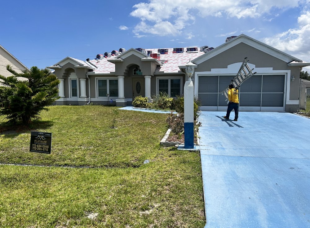 Slide of Platinum Roofing & Exterior