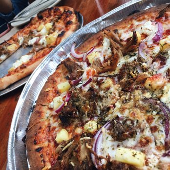 Flatbread - Providence - The BBQ chicken and pork gluten free pizza! - Pizza Near Me - Providence, Rhode Island