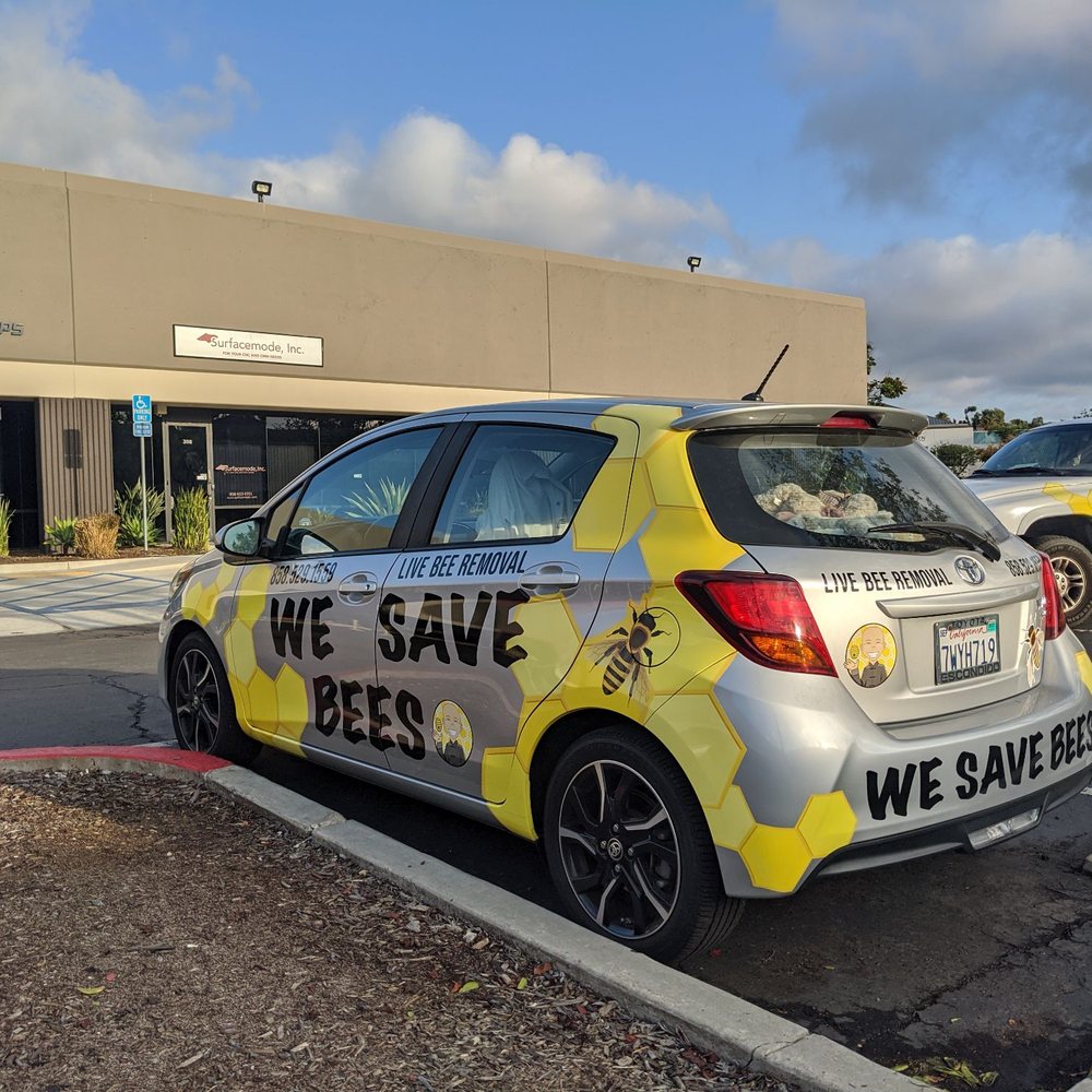 We Save Bees mobile! Mom loved the truck wraps so much for our company she wanted one for her new baby too!