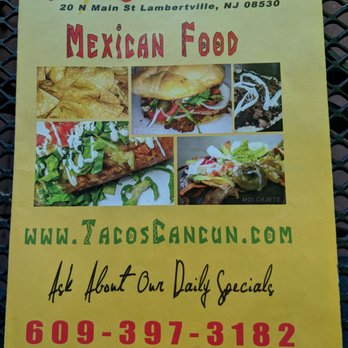 Tacos Cancun - Mexican Near Me - Lambertville, New Jersey