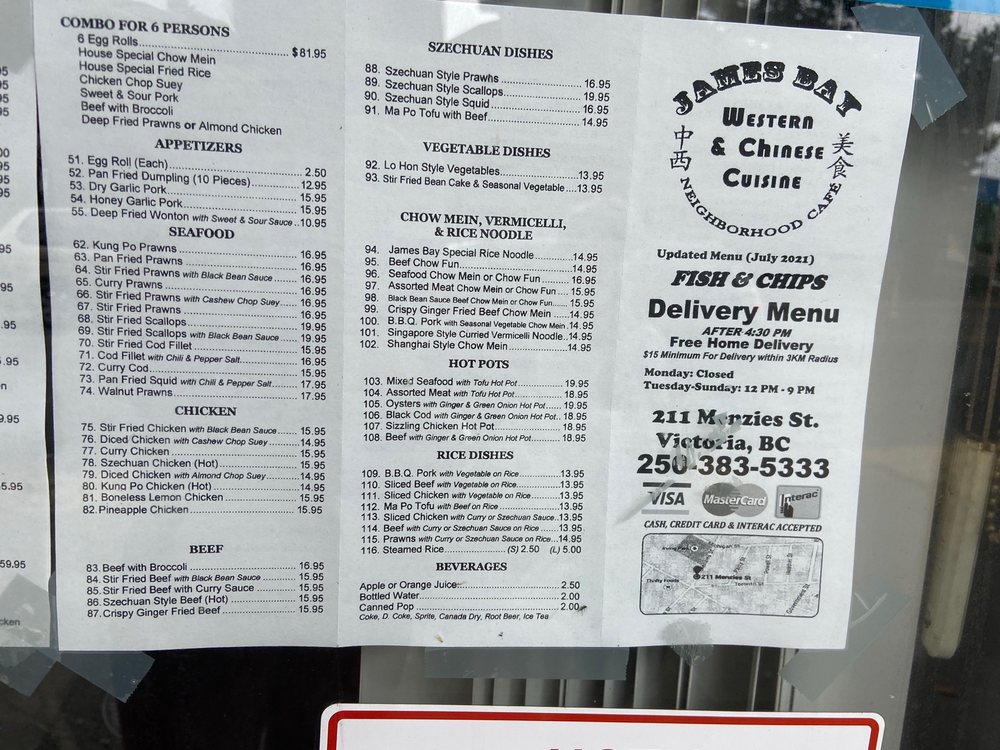 JAMES BAY FISH & CHIPS CLOSED Updated August 2024 14 Reviews 211 Menzies St, Victoria