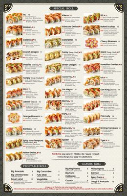 Menu photo 1 Joy Sushi San Leandro, CA