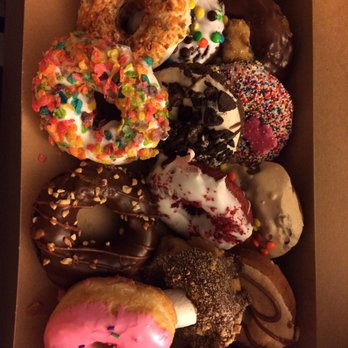 Hurts Donut - Butterfinger,German Chocolate, Frutti Pebble, Cookies & Cream, Red Velvet, Reese's pieces, Homer Simpson - Donuts Near Me - Frisco, Texas Hurts Donut - Butterfinger,German Chocolate, Frutti Pebble, Cookies & Cream, Red Velvet, Reese's pieces, Homer Simpson - Donuts Near Me - Frisco, Texas