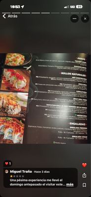 Menu photo 3 Culichi Town Bell, CA