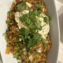 Cilantro Hot Link Fried Rice Cilantro Hot Link Fried Rice