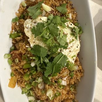 The Potato Sack - Cilantro Hot Link Fried Rice - Breakfast & Brunch Near Me - Los Angeles, California The Potato Sack - Cilantro Hot Link Fried Rice - Breakfast & Brunch Near Me - Los Angeles, California