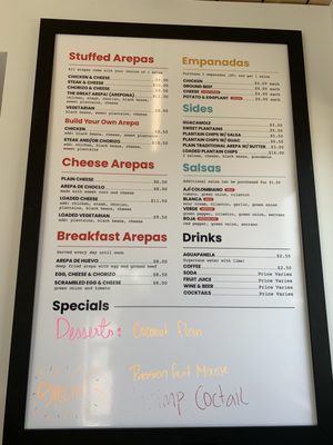 Menu photo 2 Arepa Place - Wyoming Cincinnati, OH