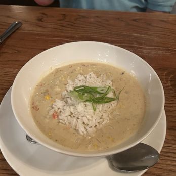 Vaudeville - Lump Crab Coconut Curry Soup - New American Near Me - Fredericksburg, Texas Vaudeville - Lump Crab Coconut Curry Soup - New American Near Me - Fredericksburg, Texas