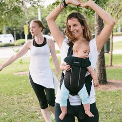 Frame Dance - Baby Wearing classes are for caretakers of babies ages 6-weeks and up.
