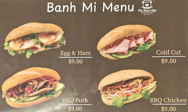 Menu photo 8 The Vinam Cafe San Diego, CA Menu photo 8 The Vinam Cafe San Diego, CA