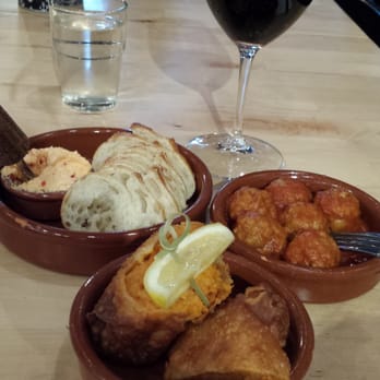 The Basque Market - Tapas including cheese spread, meatballs, and paella rolls. - Specialty Food Near Me - Boise, Idaho The Basque Market - Tapas including cheese spread, meatballs, and paella rolls. - Specialty Food Near Me - Boise, Idaho