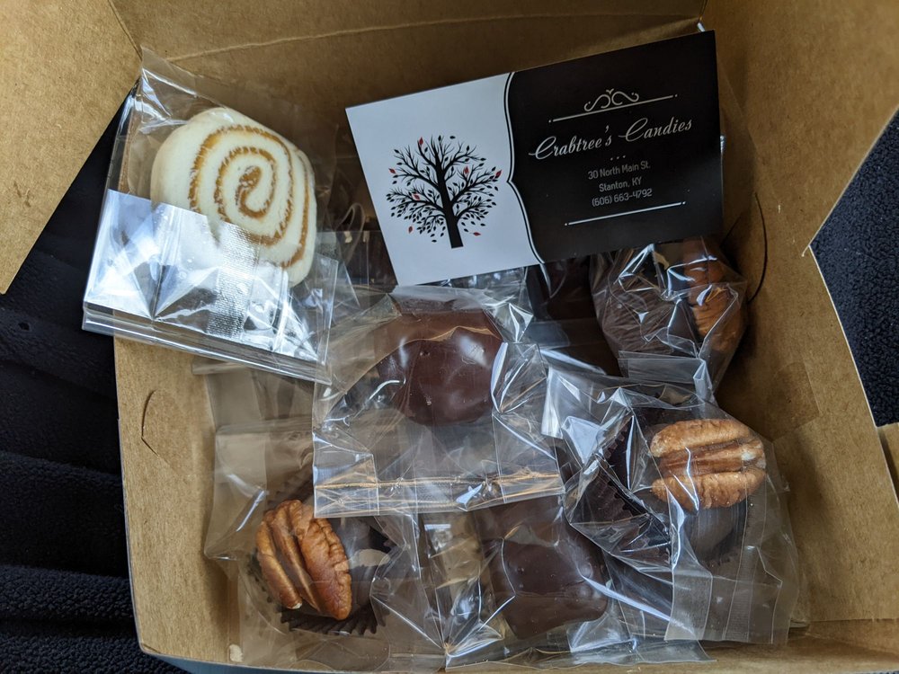 CRABTREE’S CANDIES Updated October 2024 30 N Main St, Stanton, Kentucky Candy Stores