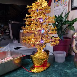 Great Wall Chinese Restaurant - Chinese Christmas tree