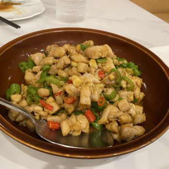 Chef Tan - j3 stir-fried diced chicken w. milet pepper - Chinese Near Me - Vienna, Virginia Chef Tan - j3 stir-fried diced chicken w. milet pepper - Chinese Near Me - Vienna, Virginia