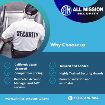 All Mission Security - Security Services Near Me - Canoga Park, California