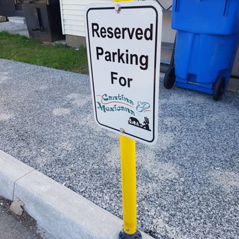 Border MX Mexican Grill - They didn't change the parking lot signs. - Mexican Near Me - Mississauga, Ontario