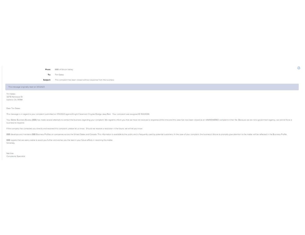 KNIGHT CLAREMONT CHRYSLER DODGE JEEP RAM 24 Reviews 620 Auto Center