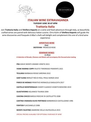 Menu photo 1 Trattoria Italia Las Vegas, NV Menu photo 1 Trattoria Italia Las Vegas, NV