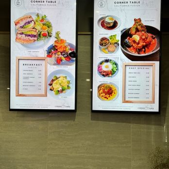 Corner Table - Menu - Breakfast & Brunch Near Me - Redwood City, California