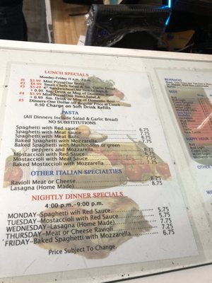 Menu photo 3 Pep's Sub & Pizza Shack Covina, CA