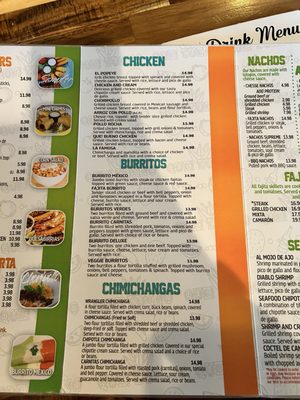 Menu photo 4 Que Bueno Bar & Grill Irmo, SC