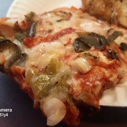 Nirchi's Pizza - Had to get at least one traditional slices for a frame of reference