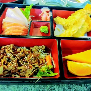 Minato Sushi Restaurant - The sashimi bento box. - Japanese Near Me - Vancouver, British Columbia Minato Sushi Restaurant - The sashimi bento box. - Japanese Near Me - Vancouver, British Columbia