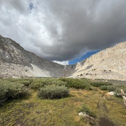 Rock Creek Pack Station - Storms rolling in at Cottonwood Lake No. 5.