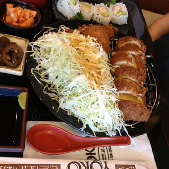 Yoko - Cheese katsu with California roll - Japanese Near Me - Buena Park, California Yoko - Cheese katsu with California roll - Japanese Near Me - Buena Park, California
